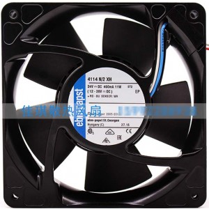 Ebmpapst 4114N/2XH 24V 460mA 11W 3wires Cooling Fan