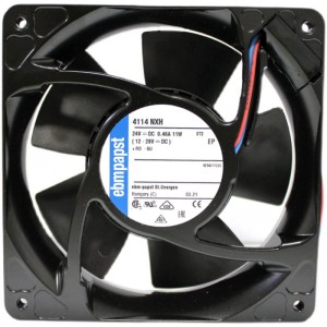 Ebmpapst 4114NXH 24V 460mA 11W 2wires Cooling Fan - New