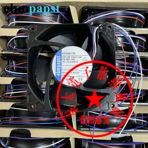 Ebmpapst 4118N/17H 24V 375mA 9.0W 4wires Cooling Fan