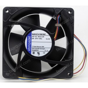 Ebmpapst 4118N/19HP 48V 198mA 9.5W 4wires Cooling Fan