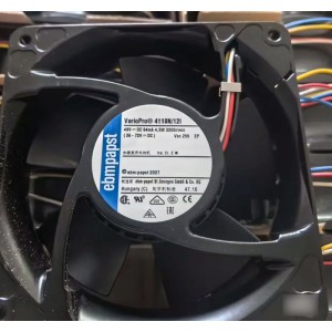 Ebmpapst 4118N/12I 48V 94mA 4.5W 4wires Cooling Fan