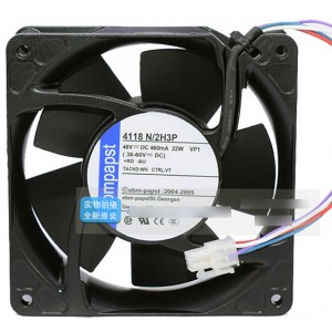 Ebmpapst 4118N/2H3P 48V 460mA 22W 4wires Cooling Fan