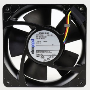 Ebmpapst 4184N/2X ( VUCF119YJJLS 9294310132 ) 24V 0.2A 4.9W Cooling Fan - Original New
