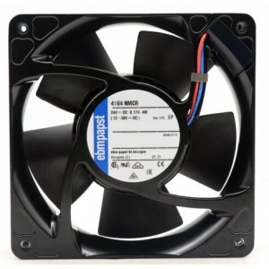Ebmpapst 4184NMCR 24V 165mA 4W 2wires Cooling Fan - New