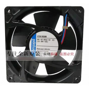Ebmpapst 4184NXHR 24V 460mA 11W 2wires Cooling Fan