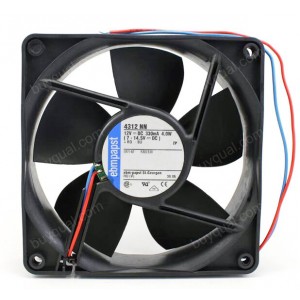 Ebmpapst 4312NN 12V 330mA 4.0W 2wires Cooling Fan