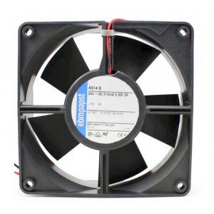 Ebmpapst 4314G 24V 210mA 5W 2wires Cooling Fan