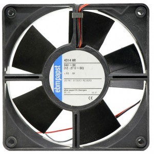 Ebmpapst 4314HR 24V 2wires 5wires Cooling Fan