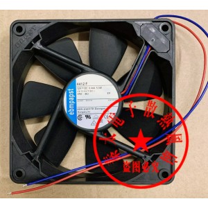 Ebmpapst 4412F 12V 0.44A 5.3W 2wires Cooling Fan
