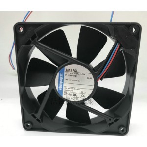 Ebmpapst 4412FGL 12V 105mA 1.25W 2wires Cooling Fan