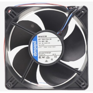 Ebmpapst 4414/12M 24V 0.17A 4.1W 3wires Cooling Fan