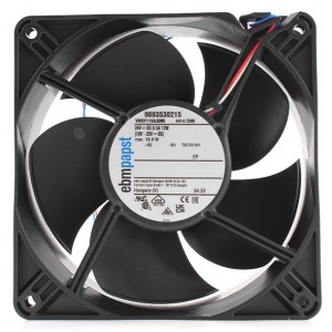 Ebmpapst 4414/2HH 24V 0.5A 12W 3wires Cooling Fan
