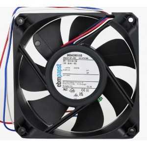 Ebmpapst 4414FN/39H ( VWCD119FJJMS 9694390185 ) 24V 0.5A 12W 3wires Cooling Fan