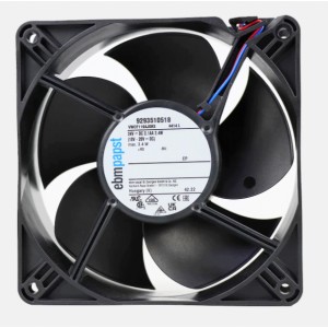Ebmpapst 4414L ( VWCF119AJGKS 9293510518 ) 24V 0.1A 2.4W 2wires Cooling Fan - Original New