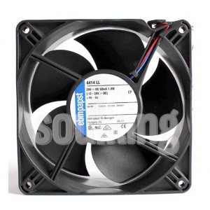 Ebmpapst 4414LL 24V 68mA 1.6W 2wires Cooling Fan 
