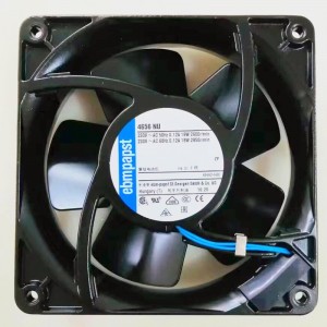 Ebmpapst 4656NU 230V 0.12A 18W 2wires Cooling Fan