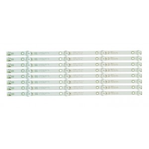 Philips 4708-K43WDC-A3113N01 4708_K43WDC_A3113N01 LED Backlight Strips - 8 Strips