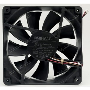 NMB 4710KL-04W-B26 12V 0.25A 4wires Cooling Fan