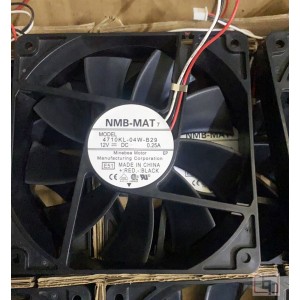 NMB 4710KL-04W-B29 12V 0.25A 3wires Cooling Fan - New