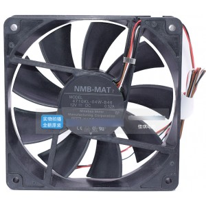 NMB 4710KL-04W-B46 12V 0.52A 4wires Cooling Fan