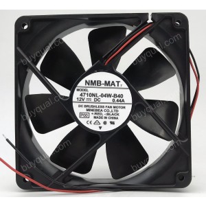 NMB 4710NL-04W-B40 12V 0.44A 2wires Cooling Fan
