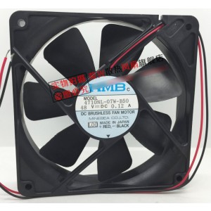 NMB 4710NL-07W-B50 48V 0.25A 2wires Cooling Fan