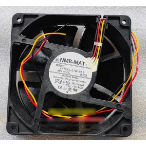 NMB 4712KL-07W-B39 48V 0.23A 3wires Cooling Fan
