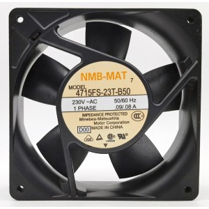 NMB 4715FS-23T-B50 4715FS-23T-B50-D00 230V  0.09A/0.08A  AC Cooling Fan