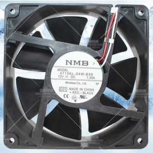 NMB 4715KL-04W-B59 12V 1.3A 3wires Cooling Fan