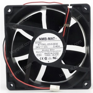 NMB 4715KL-05W-B30 24V 0.4A 2wires Cooling Fan - Origial New