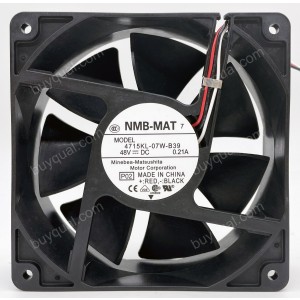 NMB 4715KL-07W-B39 48V 0.21A 3wires Cooling Fan - Original New