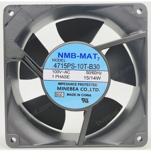 NMB 4715PS-10T-B30 4715PS-10T-B30-B00 100V 15/14W 2wires Cooling Fan - Original New