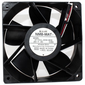 NMB 4715VL-05W-B59 24V 0.95A 3wires Cooling Fan