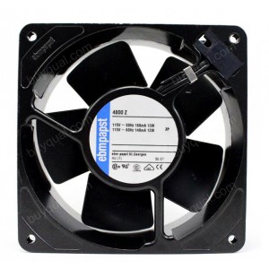 Ebmpapst 4800Z 230V 160/140mA 13/12W 2wires Cooling Fan