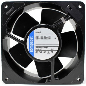 Ebmpapst 4850Z 230V 13/12W 2wires Cooling Fan 