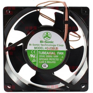 Bi-sonic 4C-230LB 230V 10/9W 2wires Cooling Fan