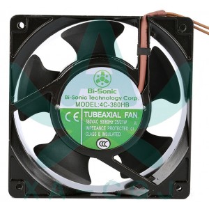 Bi-Sonic 4C-380HB 380V 25/21W 2wires Cooling Fan