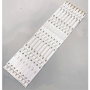 TCL 4C-LB5005-HR1 50HR330M05A0 V2 50D2700 4C-LB5005-HR1 LED Backlight Strips - 8 Strips