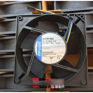 Ebmpapst 5214N/19HHI 5214N/19HH1 27V 13.5W 4wires Cooling Fan