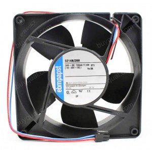Ebmpapst 5214N/2HH 24V 730mA 17.5W 3wires Cooling Fan