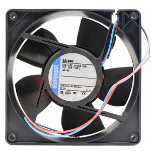 Ebmpapst 5214NH 24V 415mA 10W 2wires Cooling Fan 