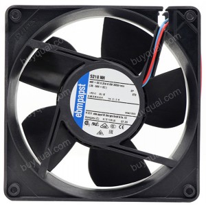 Ebmpapst 5218NH 48V 200mA 9.6W 2wires Cooling Fan