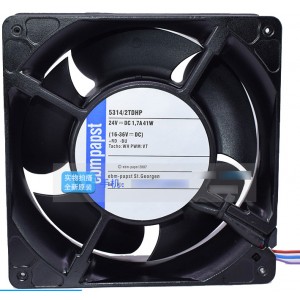 Ebmpapst 5314/2TDHP 24V 1.7A 41W 4wires Cooling Fan