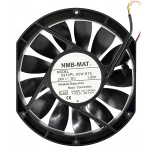 NMB 5910PL-05W-B76 24V 1.95A 4wires Cooling Fan