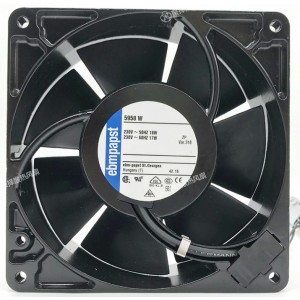 Ebmpapst 5958W 230V 18/17W 2wires Cooling Fan 