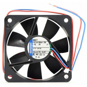 Ebmpapst 605F 5V 230mA 1.2W 2wires Cooling Fan 