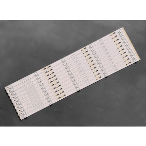 Hitachi 60HR332M05A0-V4 60HR332M05A0 V4 60D1600 LED Backlight Strips (10 Strips) for 60R70