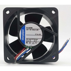 Ebmpapst 614N/2HH 24V 125MA 3W 3wires Cooling Fan - NEW