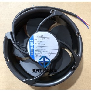 Ebmpapst 6318/2HPR 48V 0.67A 32W 4wires Cooling Fan