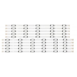LG 6916L-1833A/6916L-1834A 55" TV LED Backlight Strips - 10 Strips